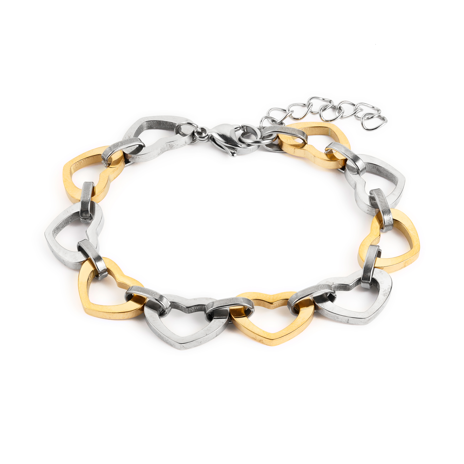 PULSEIRA AÇO CORAÇÕES