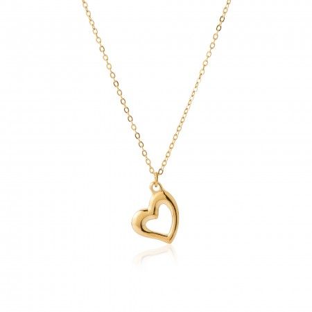 COLAR AÇO CORAÇÃO COLAR AÇO CORAÇÃO