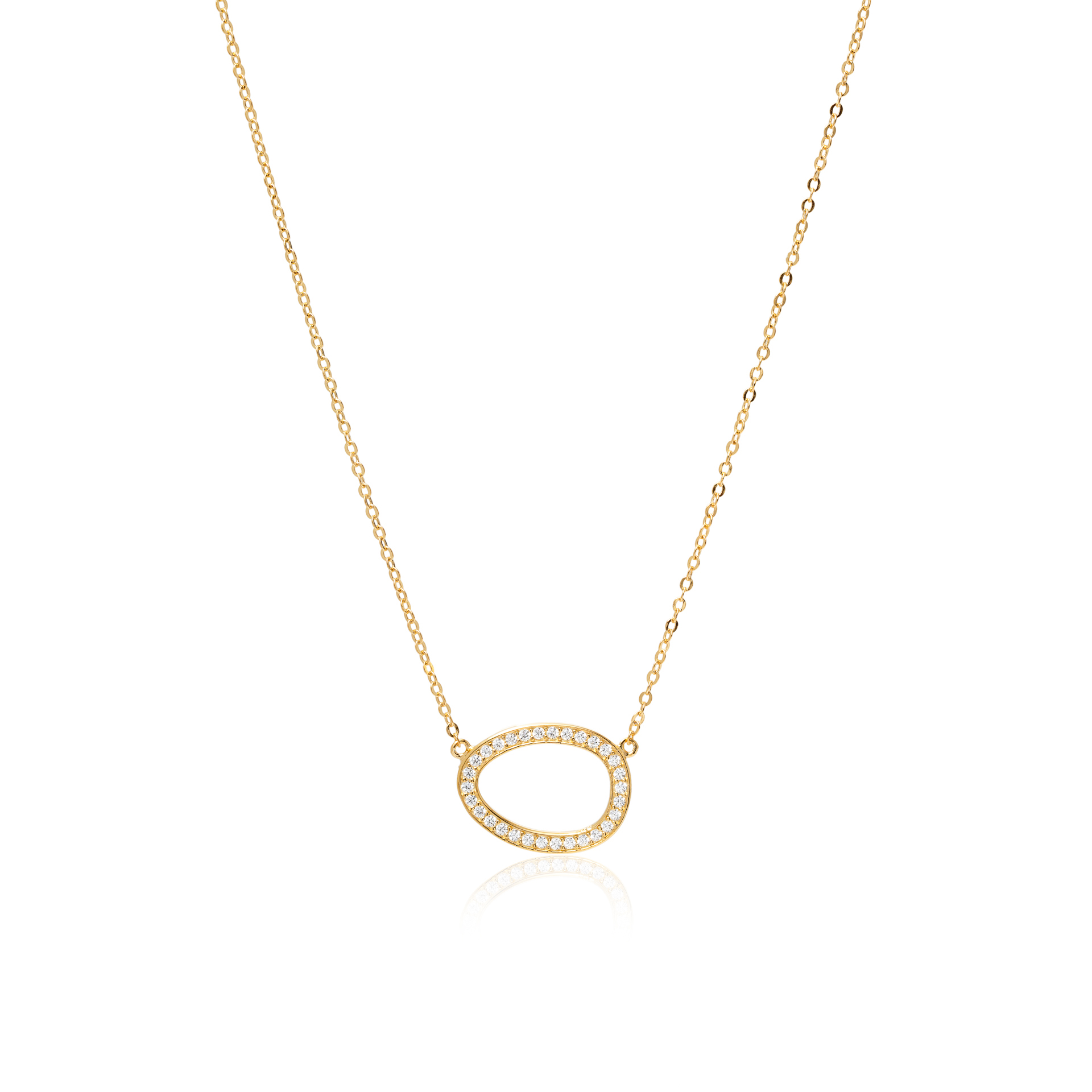 COLAR OVAL BRILHANTE