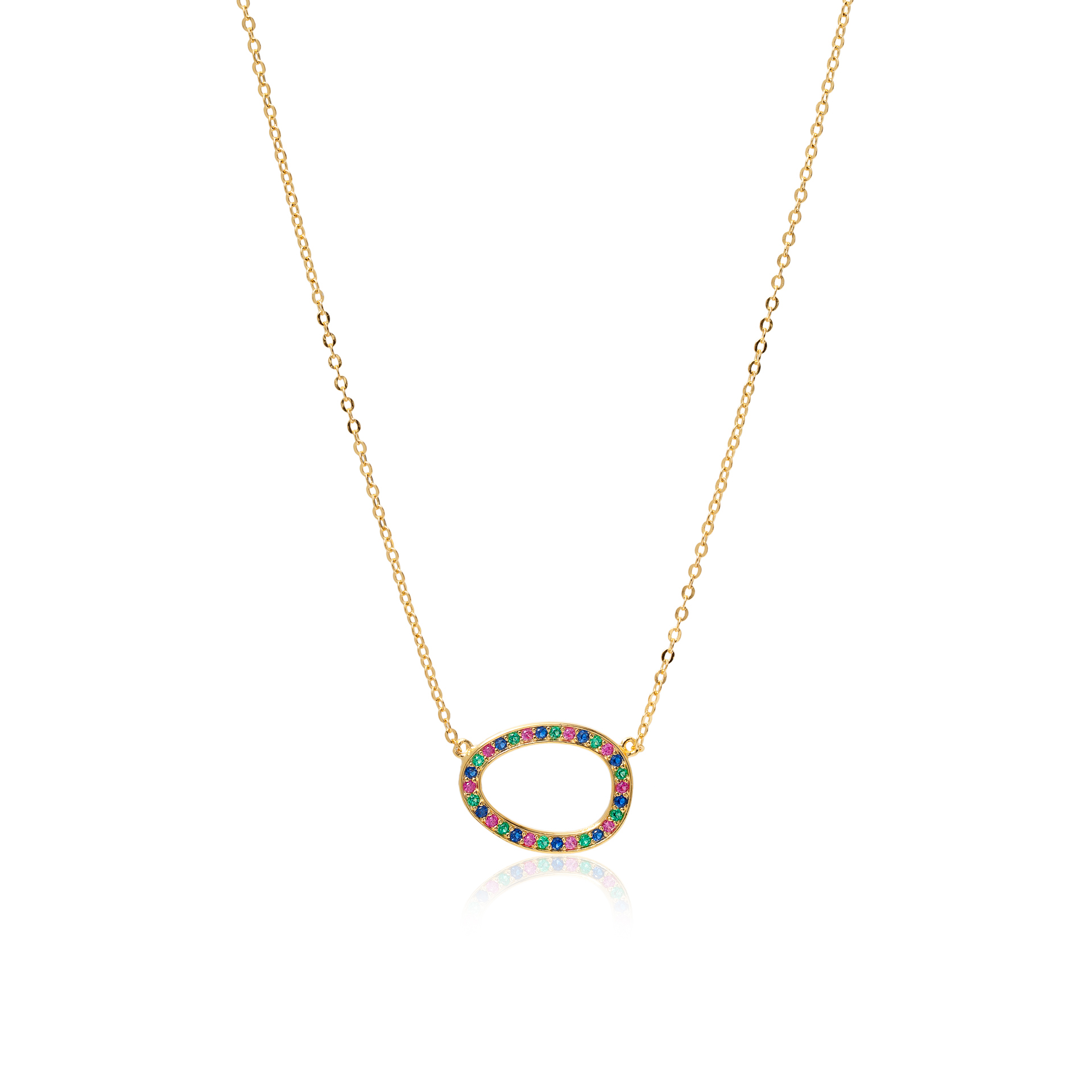 COLAR OVAL BRILHANTE