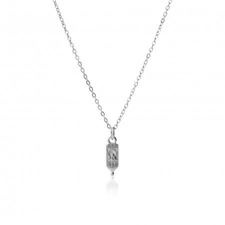 COLLAR DE ACERO GEOMTRICO