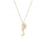 Gold Plated Silver - Zircon