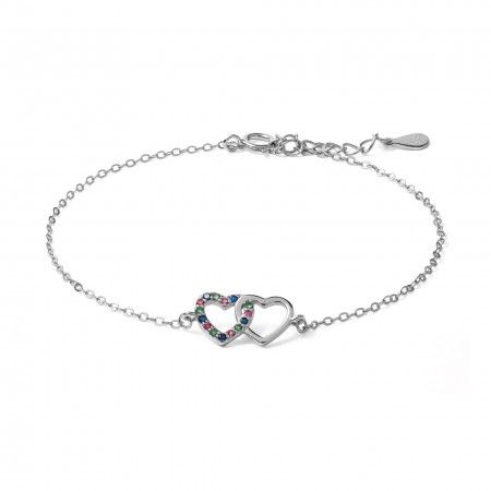 PULSERA CON CORAZONES