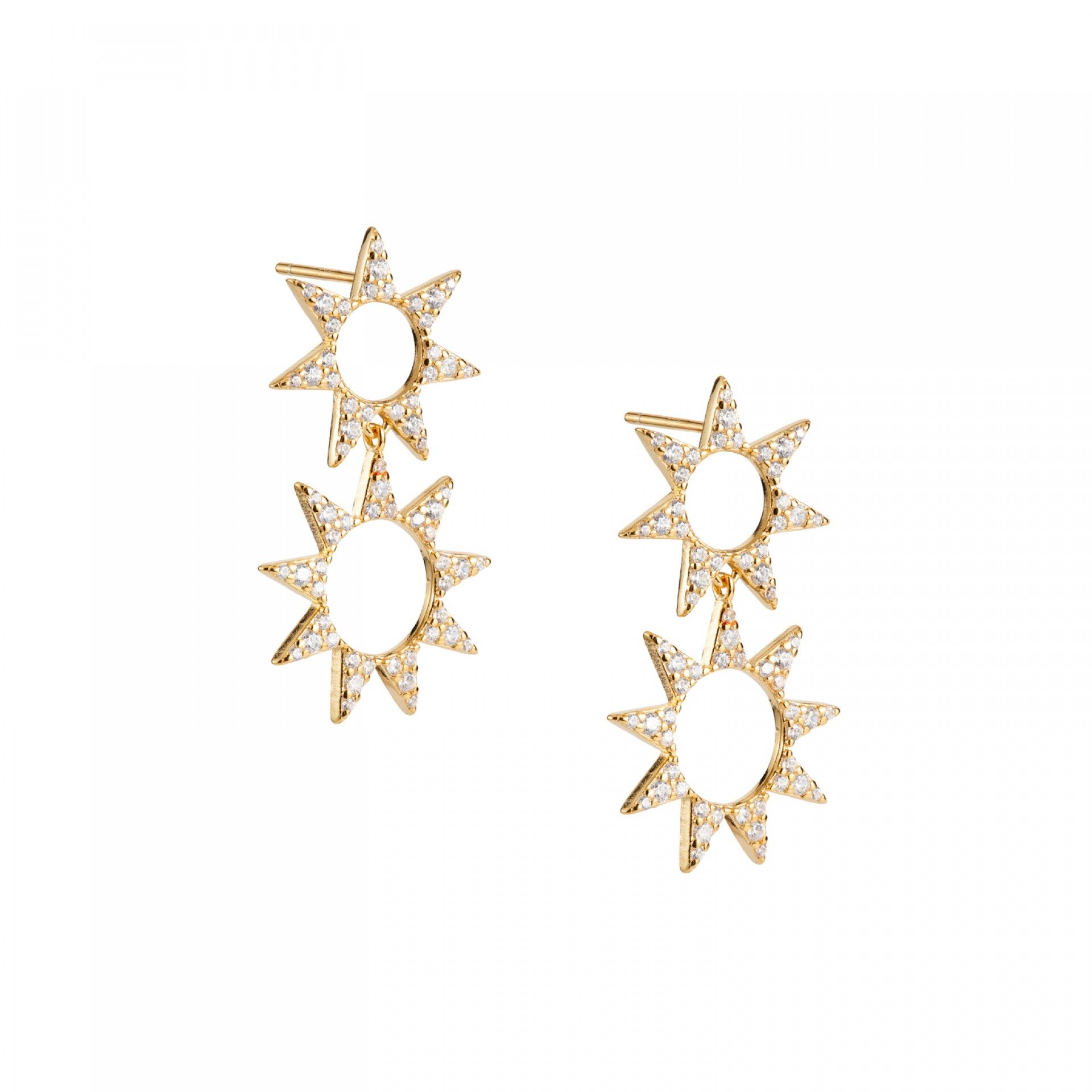 BRINCOS SOL BRILHANTE