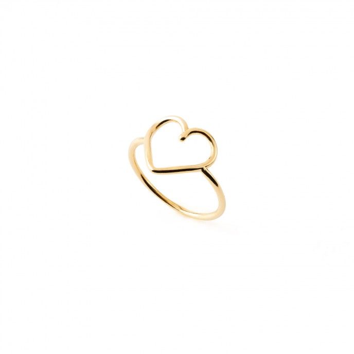 HEART SILVER RING