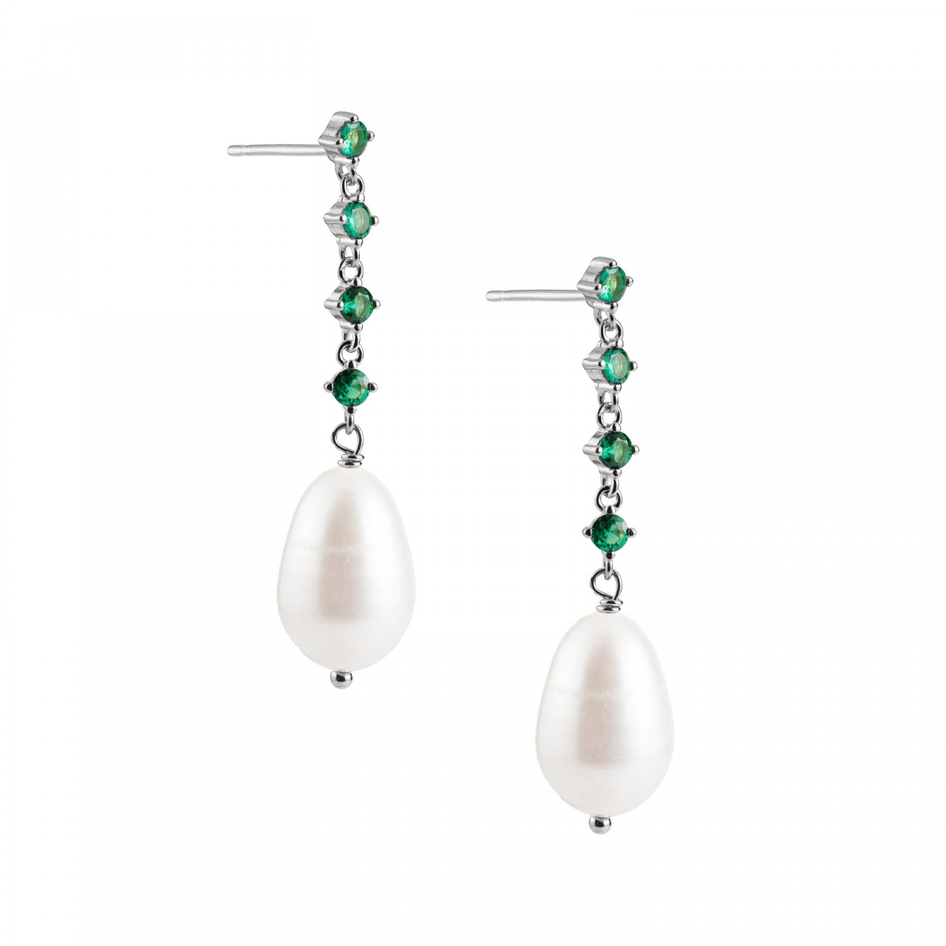 BRINCOS COMPRIDOS PÉROLA