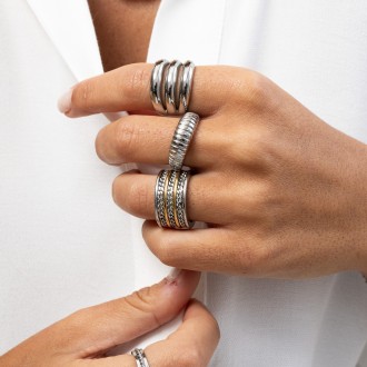 TRIPLE EFFECT STEEL RING