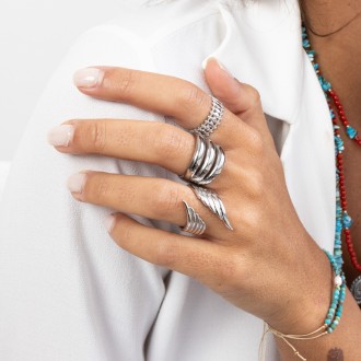 LARGE SILVER RING