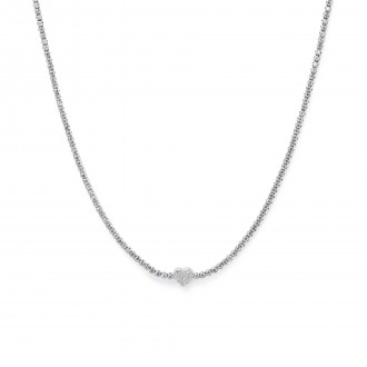 HEART SILVER NECKLACE HEART SILVER NECKLACE