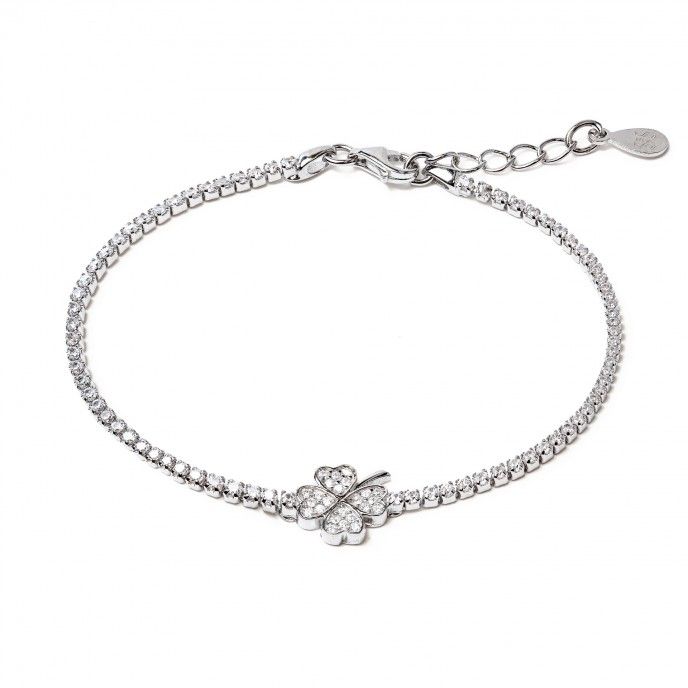 CLOVER SILVER BRACELET