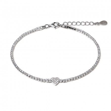 HEART SILVER BRACELET