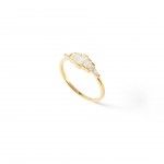 Gold Plated Silver - Zircon