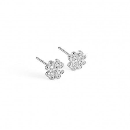 CLOVER SILVER EARRINGS