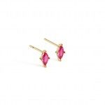 Gold Plated Silver -Pink