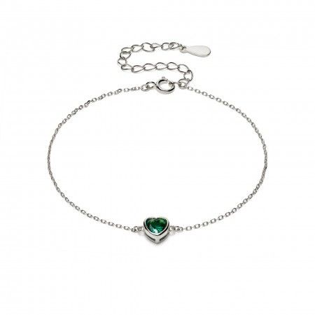 PULSERA CON CORAZN
