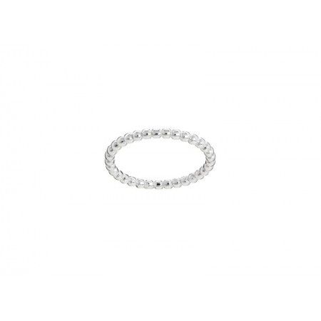 BEADS SILVER RING