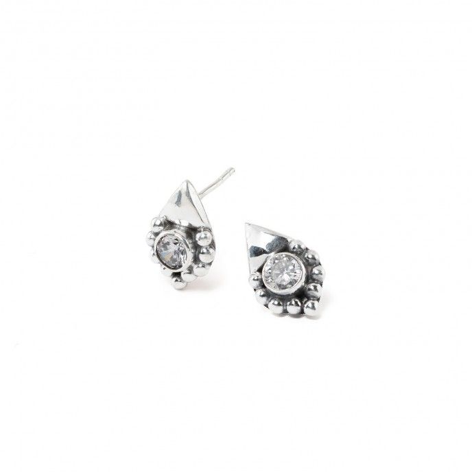 DROPS SILVER EARRINGS