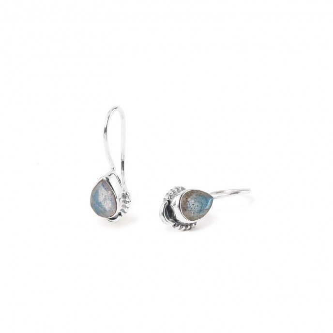 DROP SILVER EARRINGS