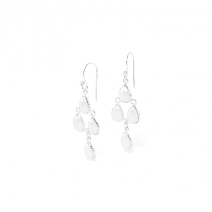 DROPS SILVER EARRINGS