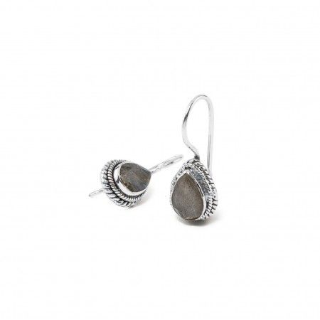 DROP SILVER EARRINGS