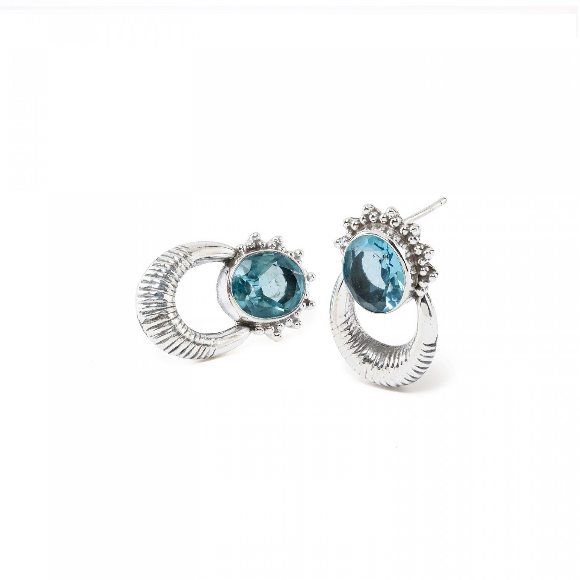 BRINCOS PEDRA NATURAL