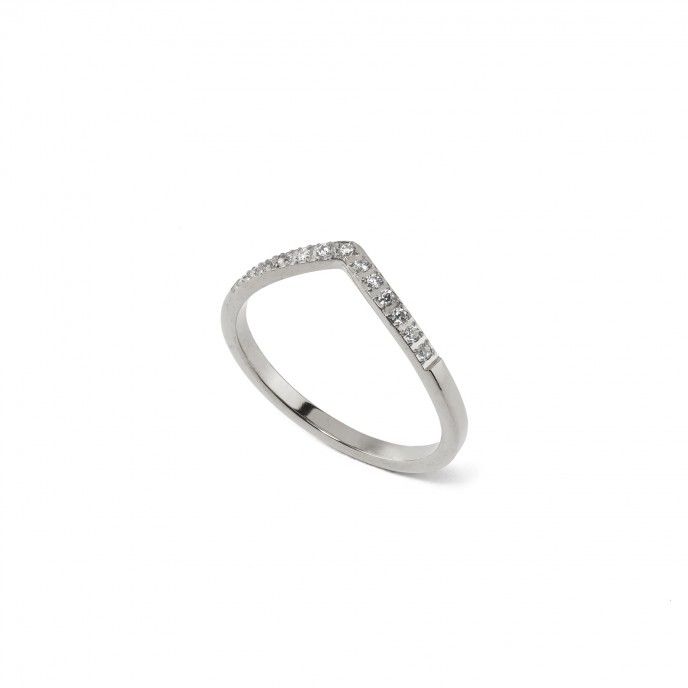 TIARA STEEL RING