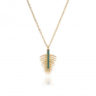 COLLAR ACERO HOJA
