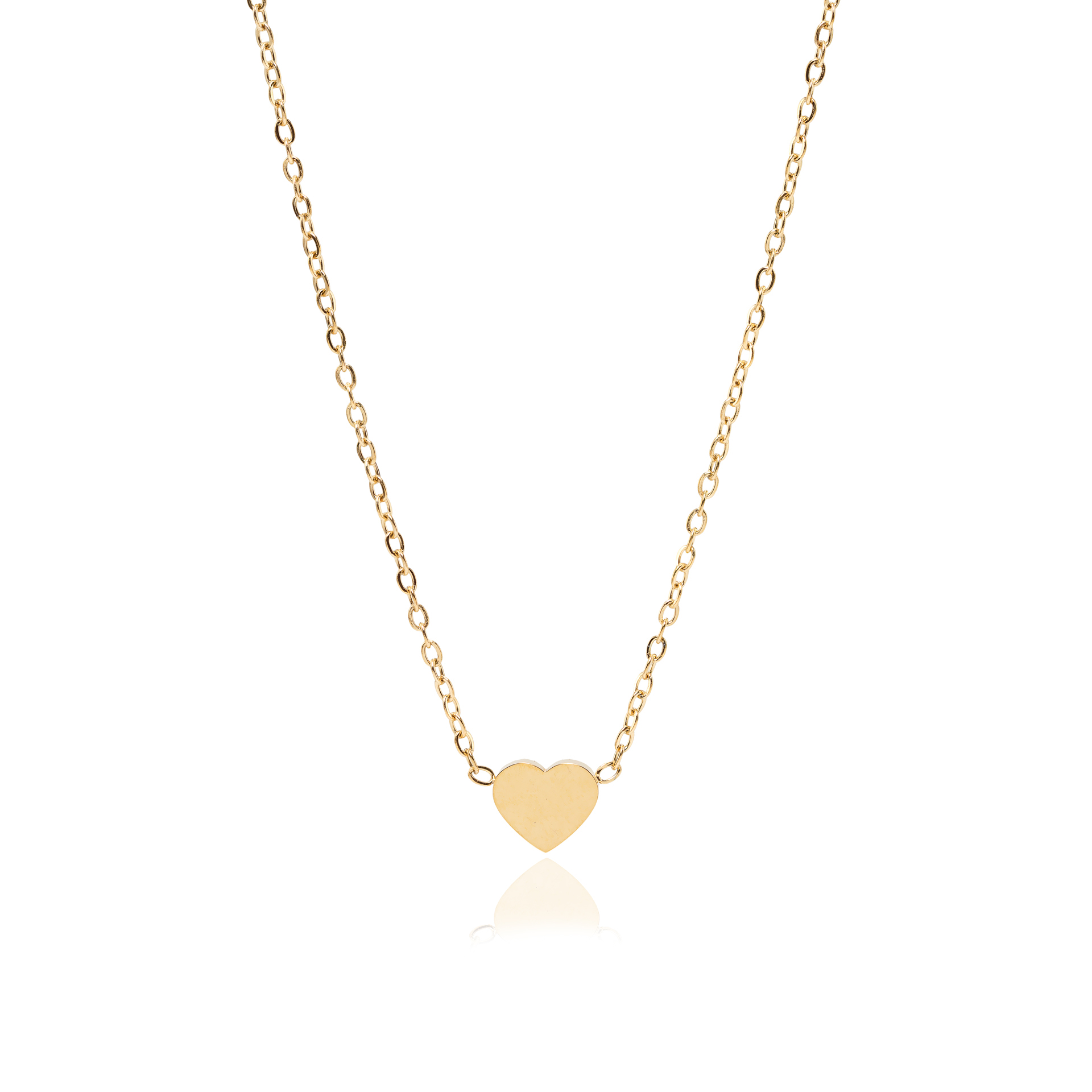 COLAR AÇO CORAÇÃO