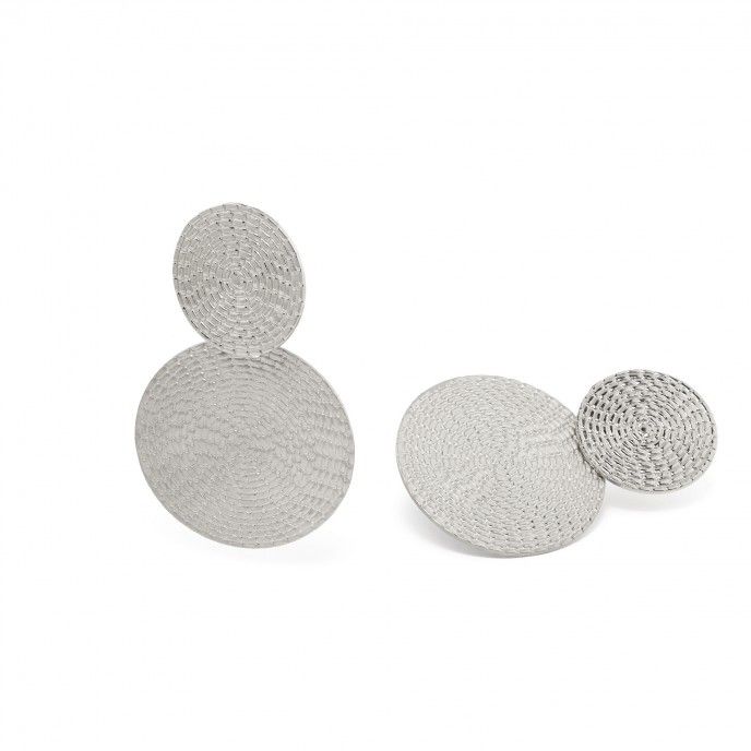 CIRCLE STEEL EARRINGS