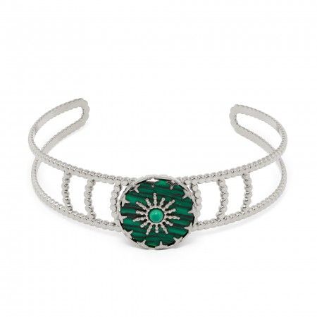 PULSERA DE ACERO RGIDO SOL