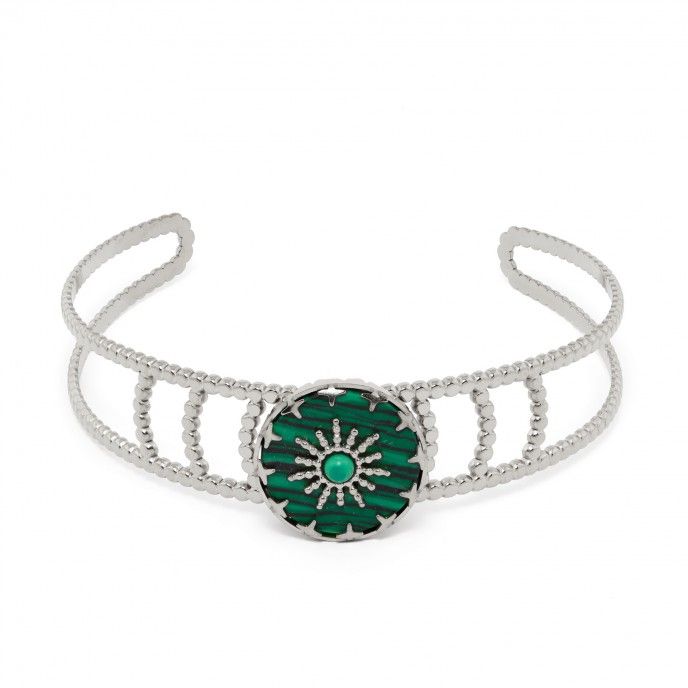 PULSERA DE ACERO RGIDO SOL