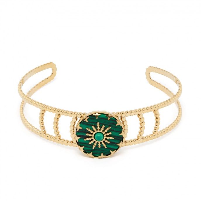 PULSERA DE ACERO RGIDO SOL