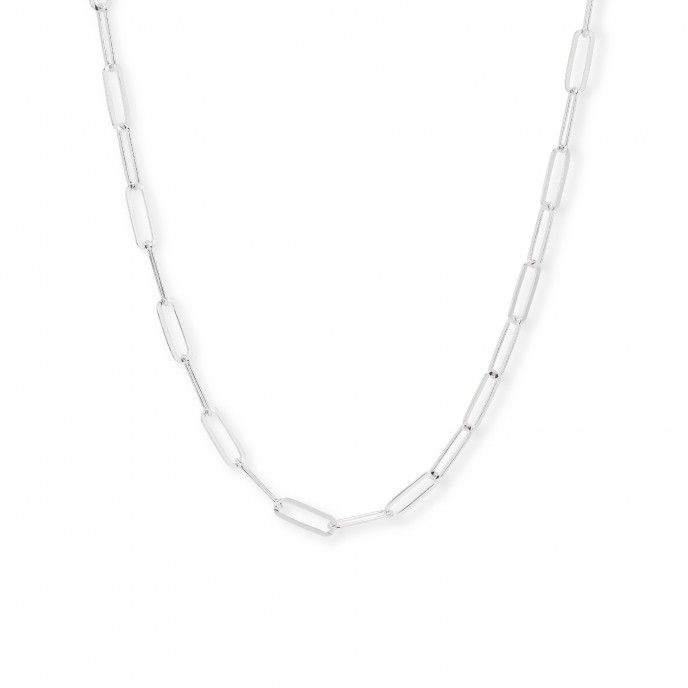 SILVER CHAIN CHOKER