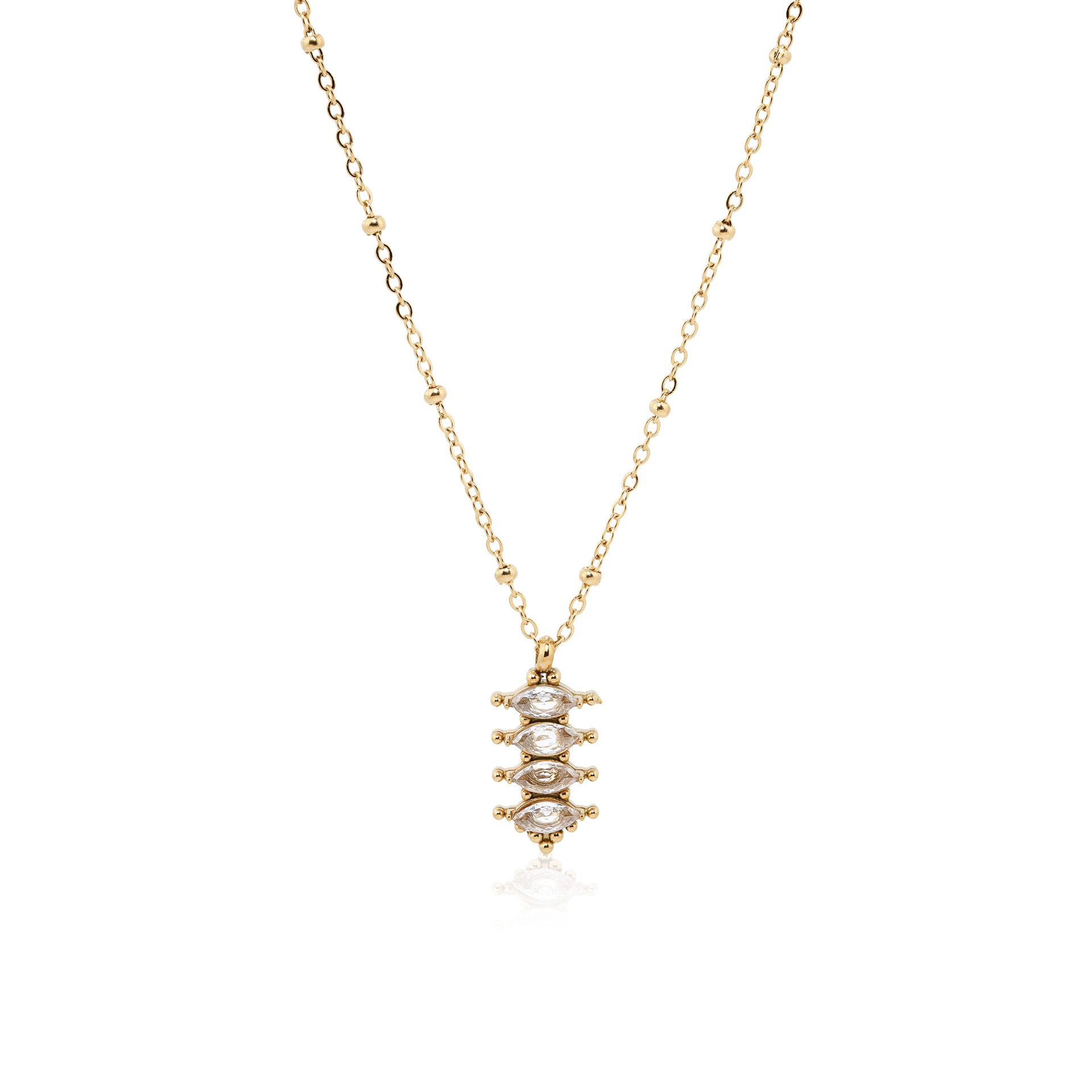 COLAR AÇO GEOMÉTRICO