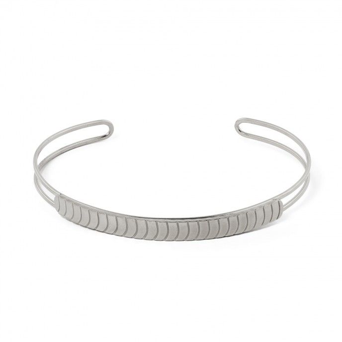 SEMI-RIGID STEEL BRACELET