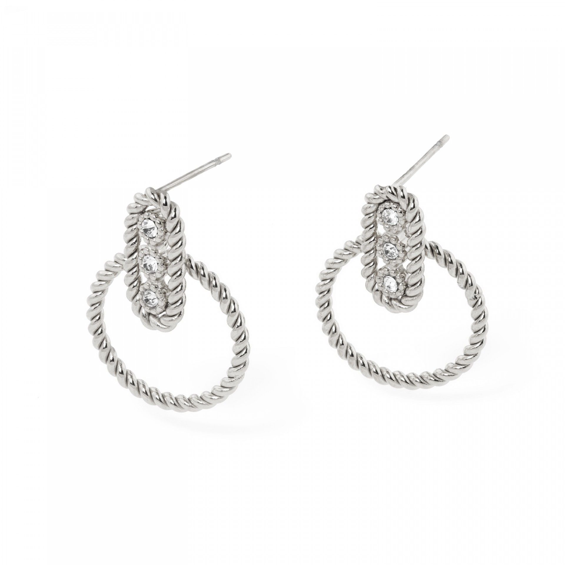 BRINCOS AÇO CÍRCULO