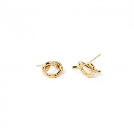KNOT STEEL EARRINGS