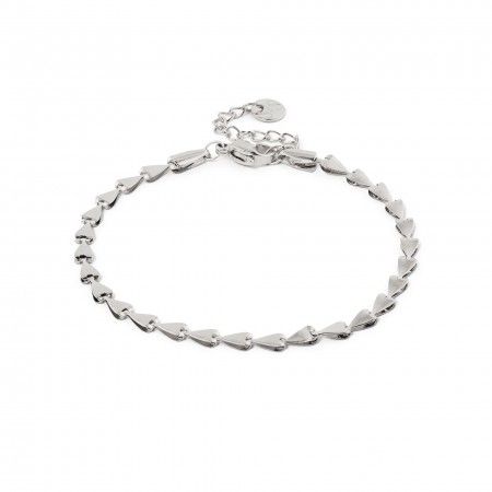 STEEL BRACELET WITH TRIANGLES STEEL BRACELET WITH TRIANGLES