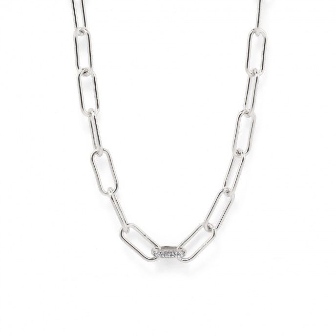 STEEL LINKS NECKLACE