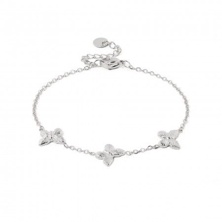 PULSEIRA AÇO BORBOLETAS PULSEIRA AÇO BORBOLETAS