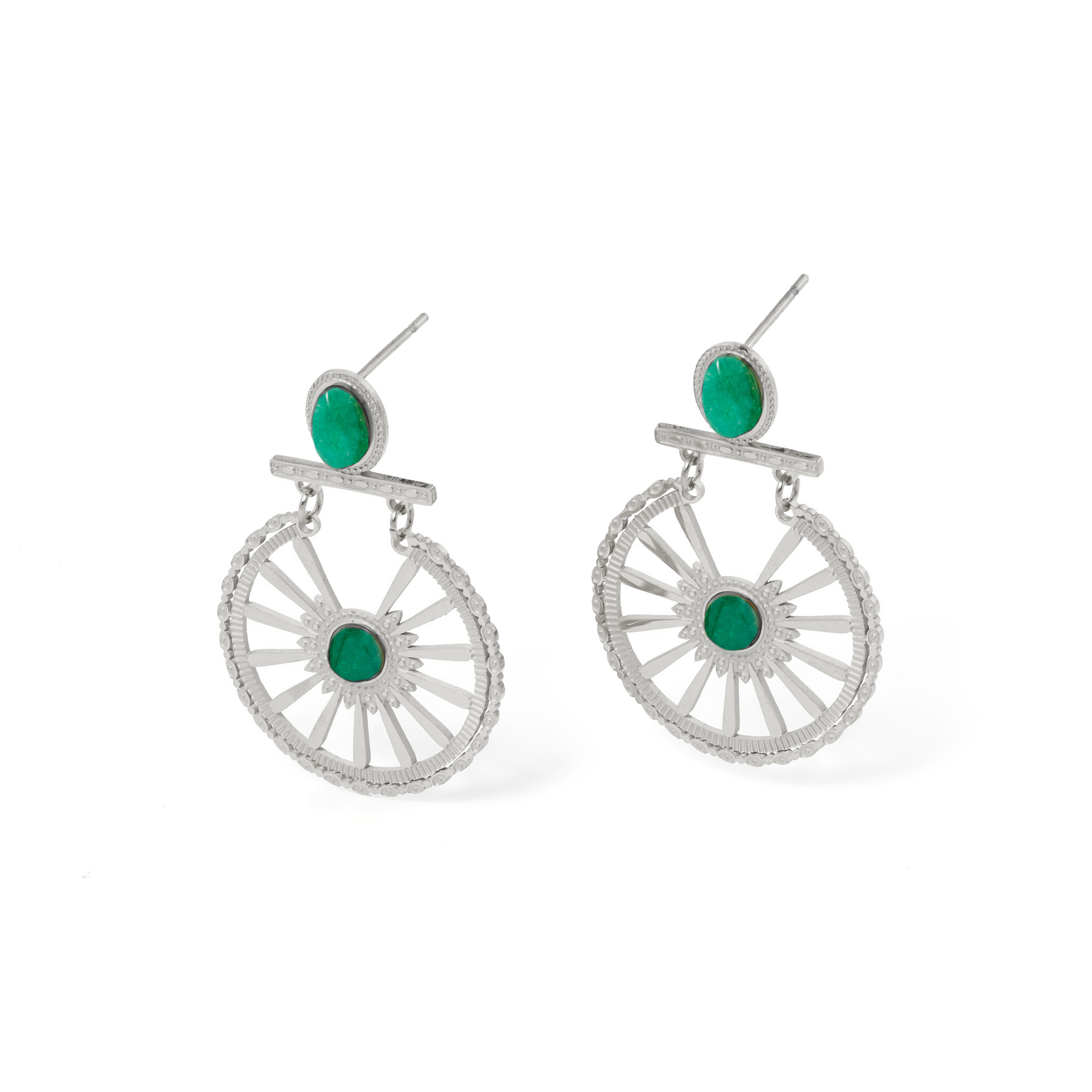 BRINCOS AÇO GEOMÉTRICOS