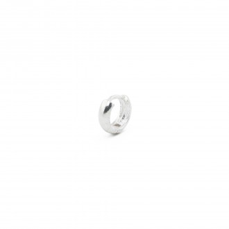 BASIC SILVER HOOP