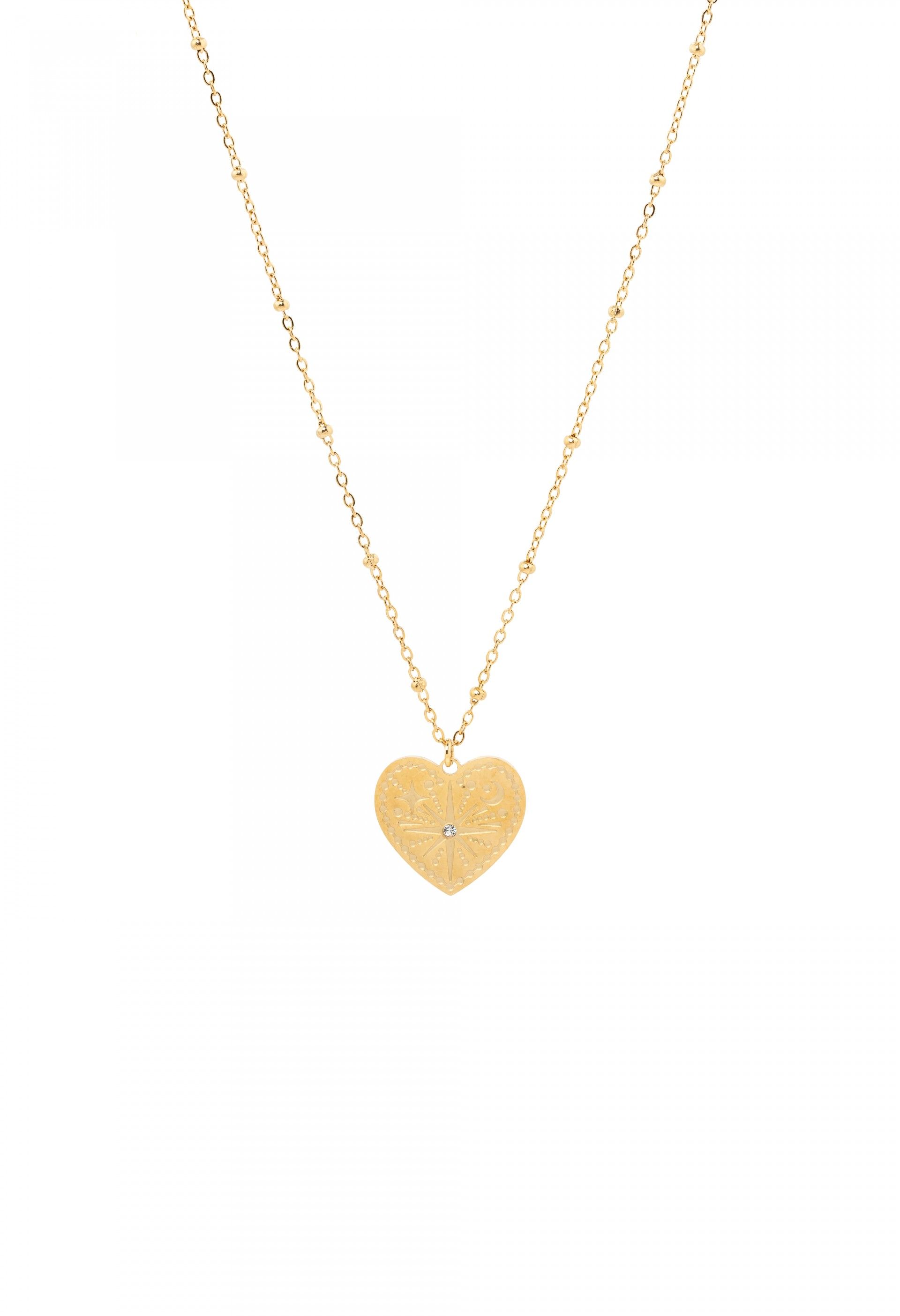 COLAR AÇO CORAÇÃO