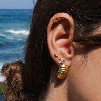 PENDIENTES ACERO N?