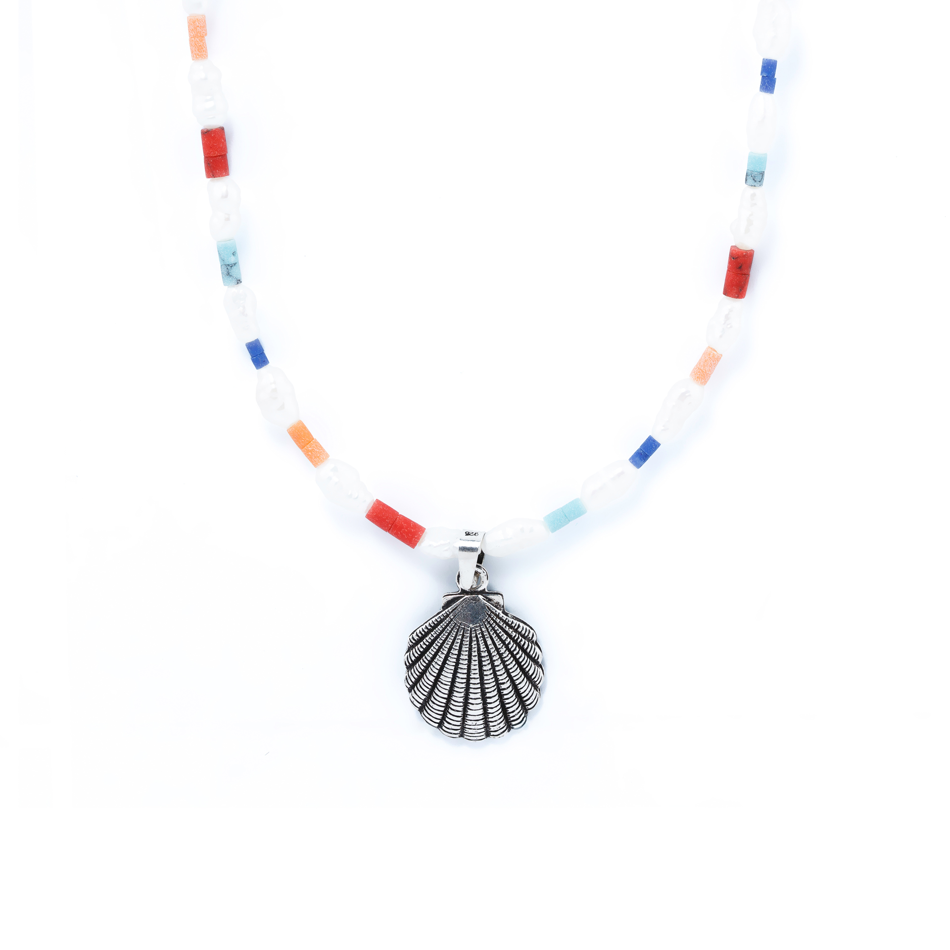 COLAR CONCHA E PÉROLA