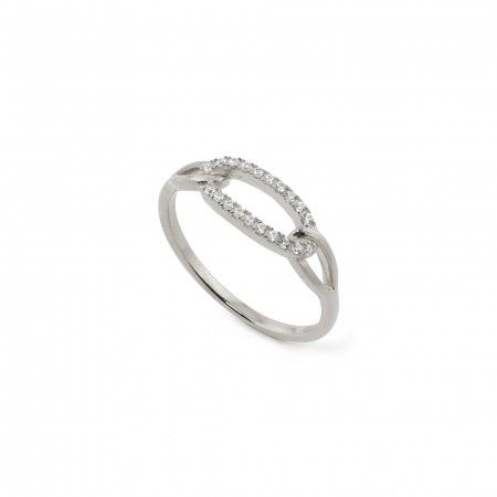 CHAIN SILVER RING