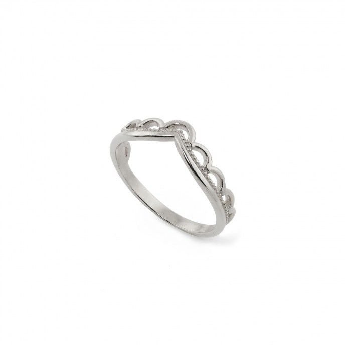 TIARA SILVER RING