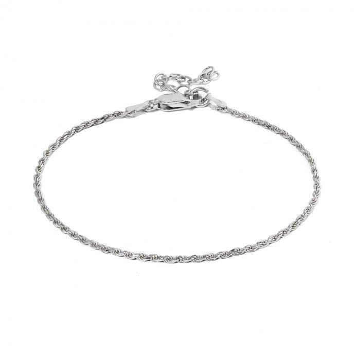 PULSERA DE PLATA TRENZADA