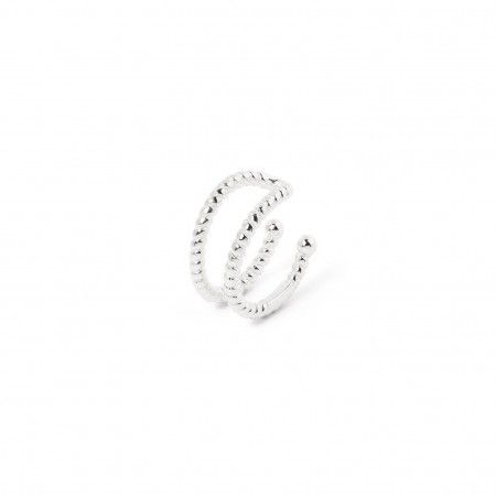 DOUBLE SILVER EAR CUFF DOUBLE SILVER EAR CUFF