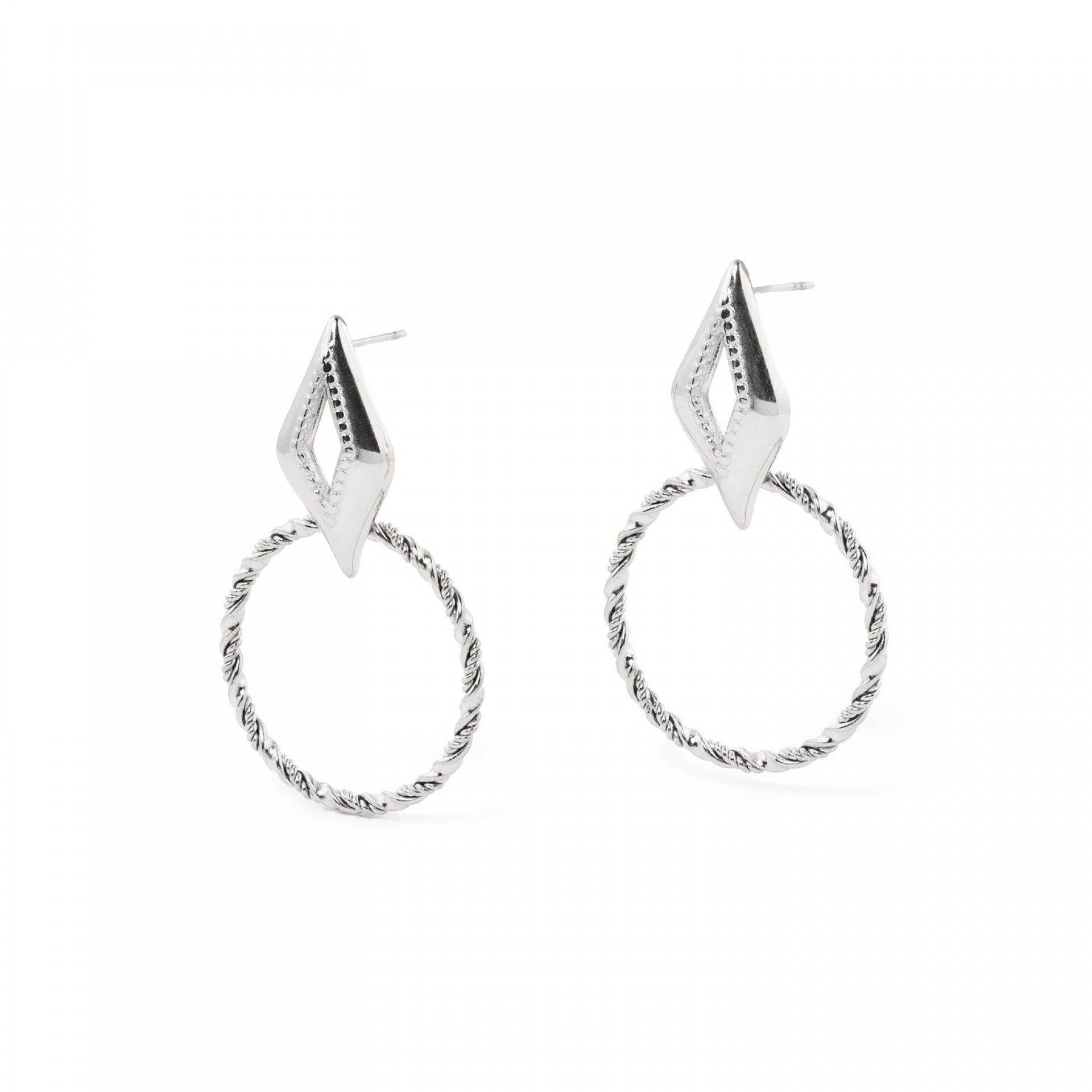 BRINCOS AÇO CÍRCULO